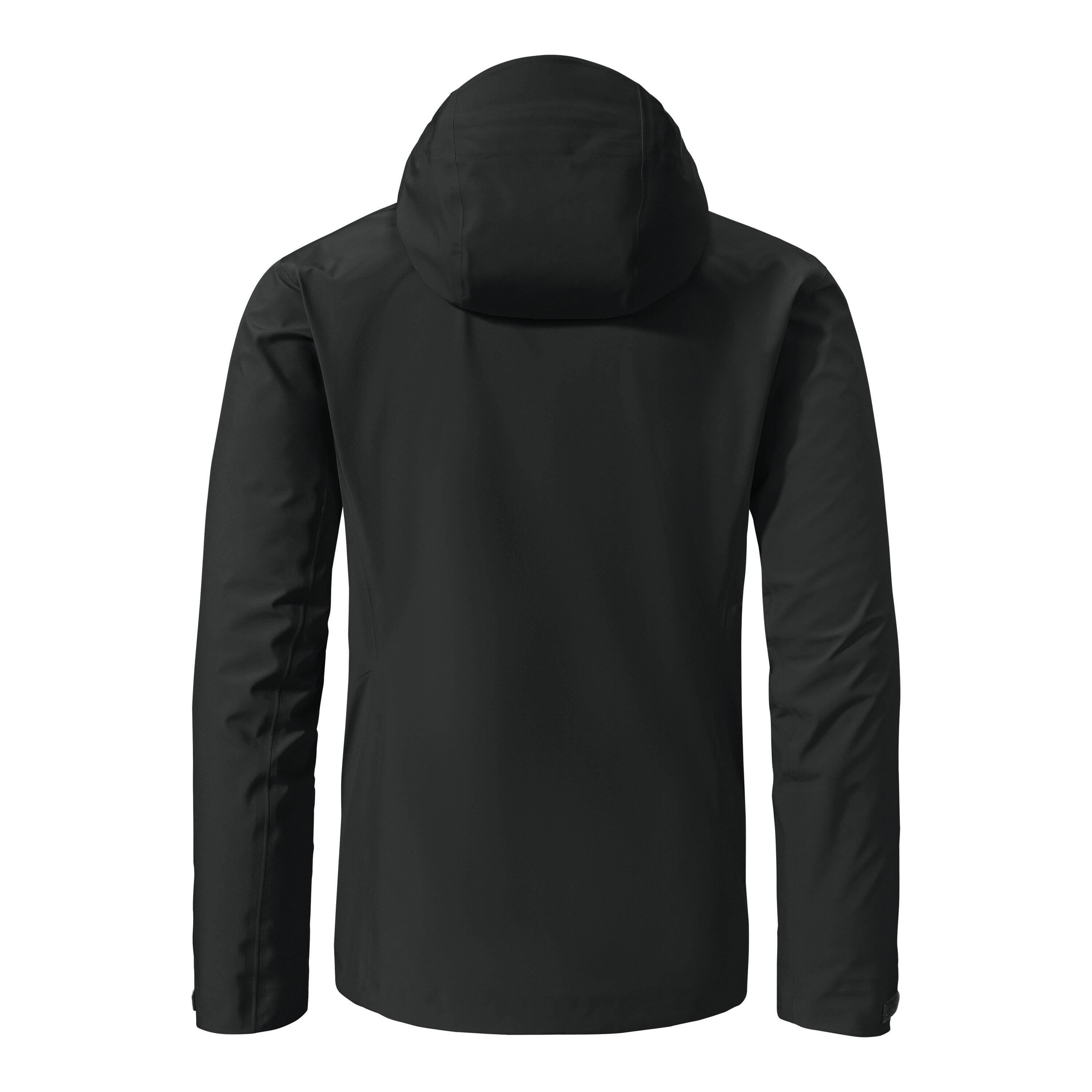 Funktions-Regenjacke CASCATA - 9990-black - Schwarz