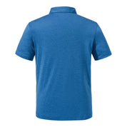Funktionsshirt mit Polohemdkragen - 8405-cornflowerblue - Blau