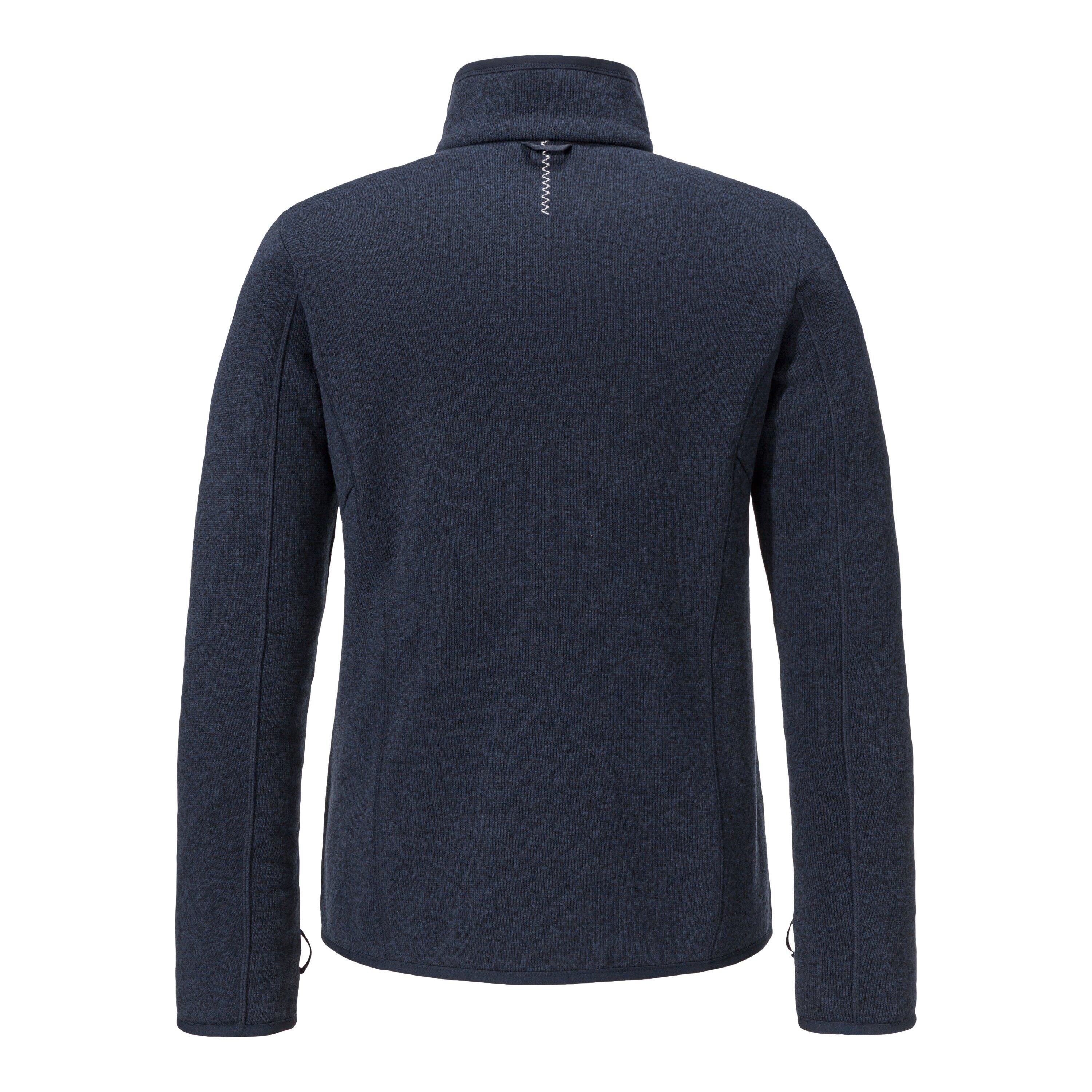 Fleecejacke CIRC YEW meliert - 8820-navyblazer - Blau