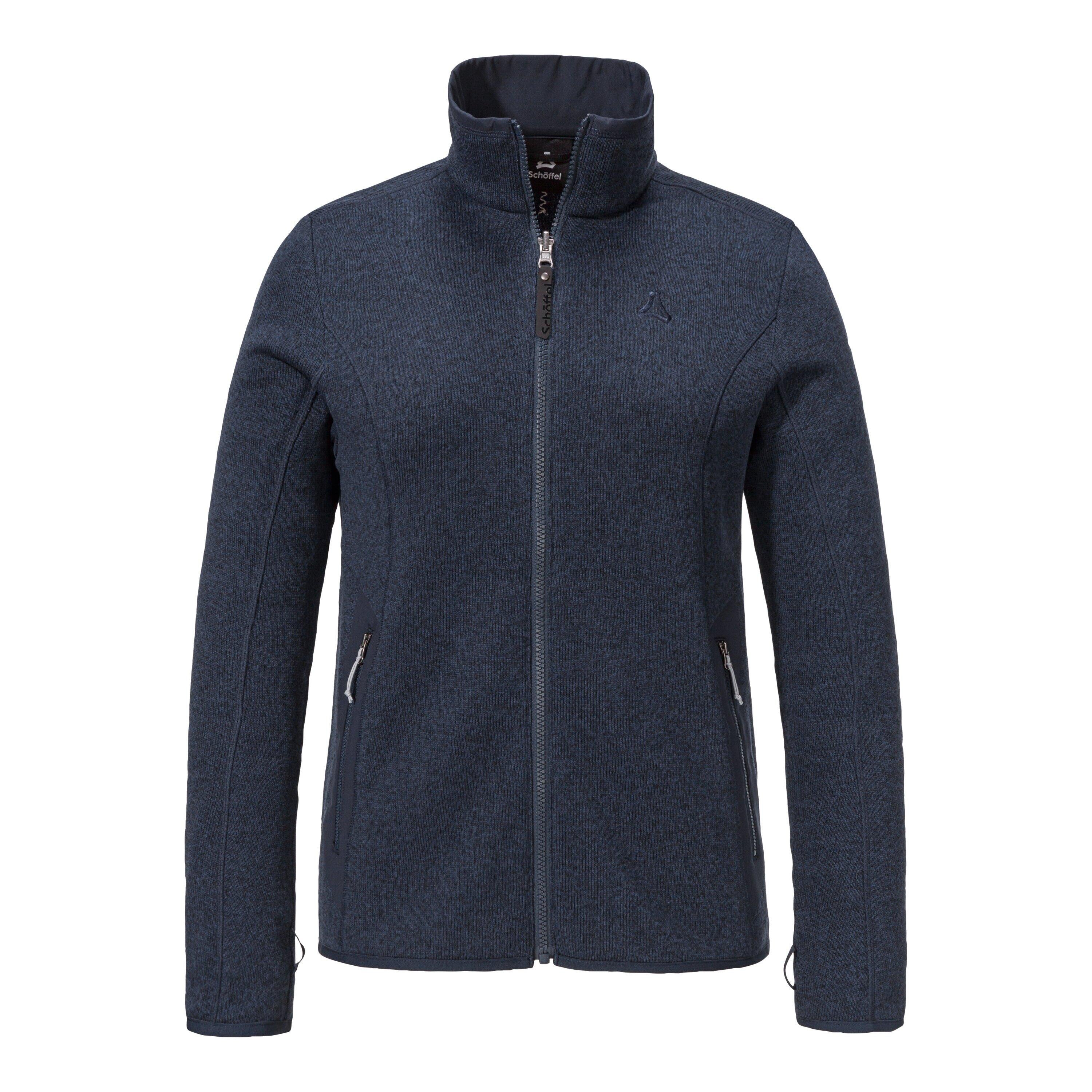 Fleecejacke CIRC YEW meliert - 8820-navyblazer - Blau
