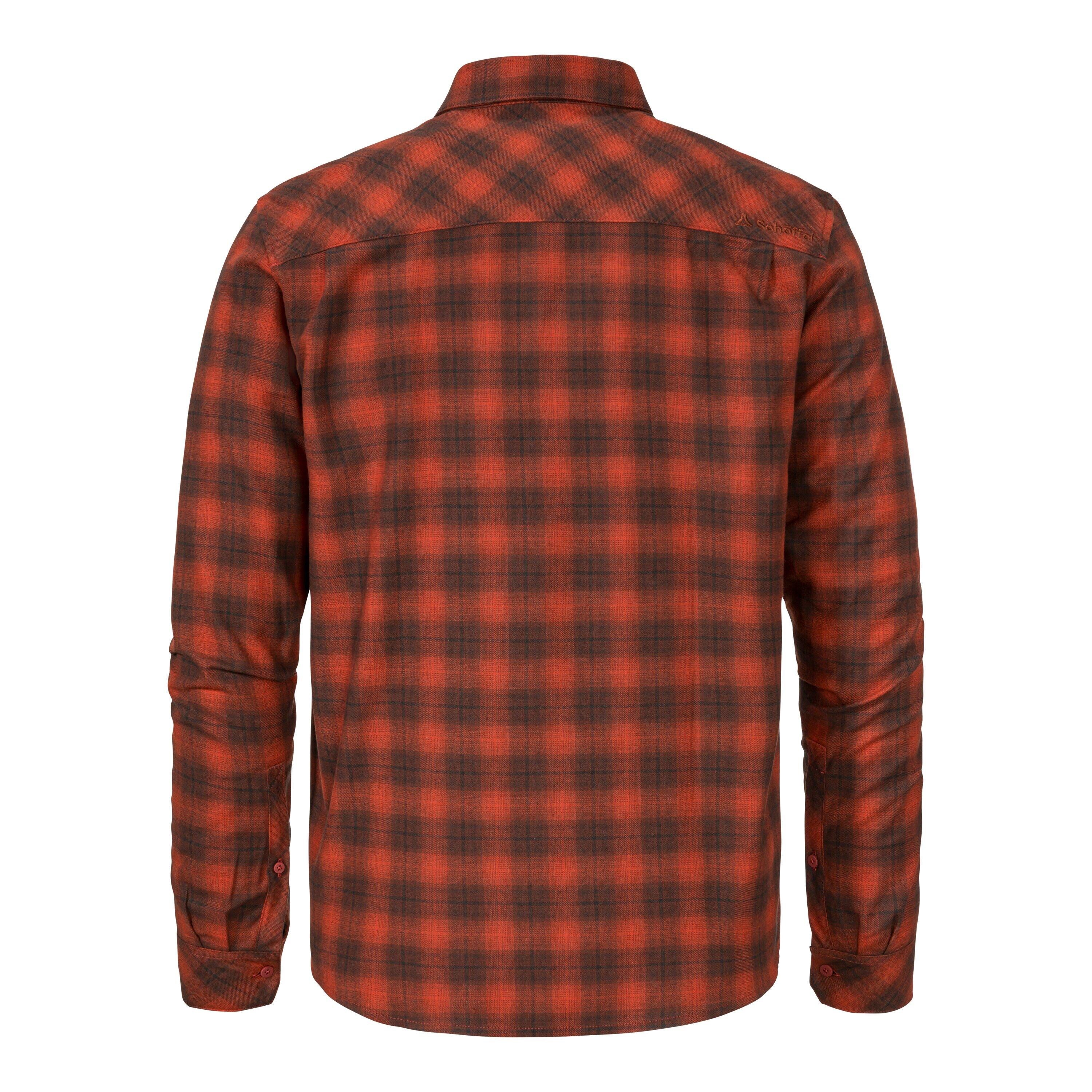 Flanellhemd KLEION Regular Fit - 5590-darkcrabapple - Rot