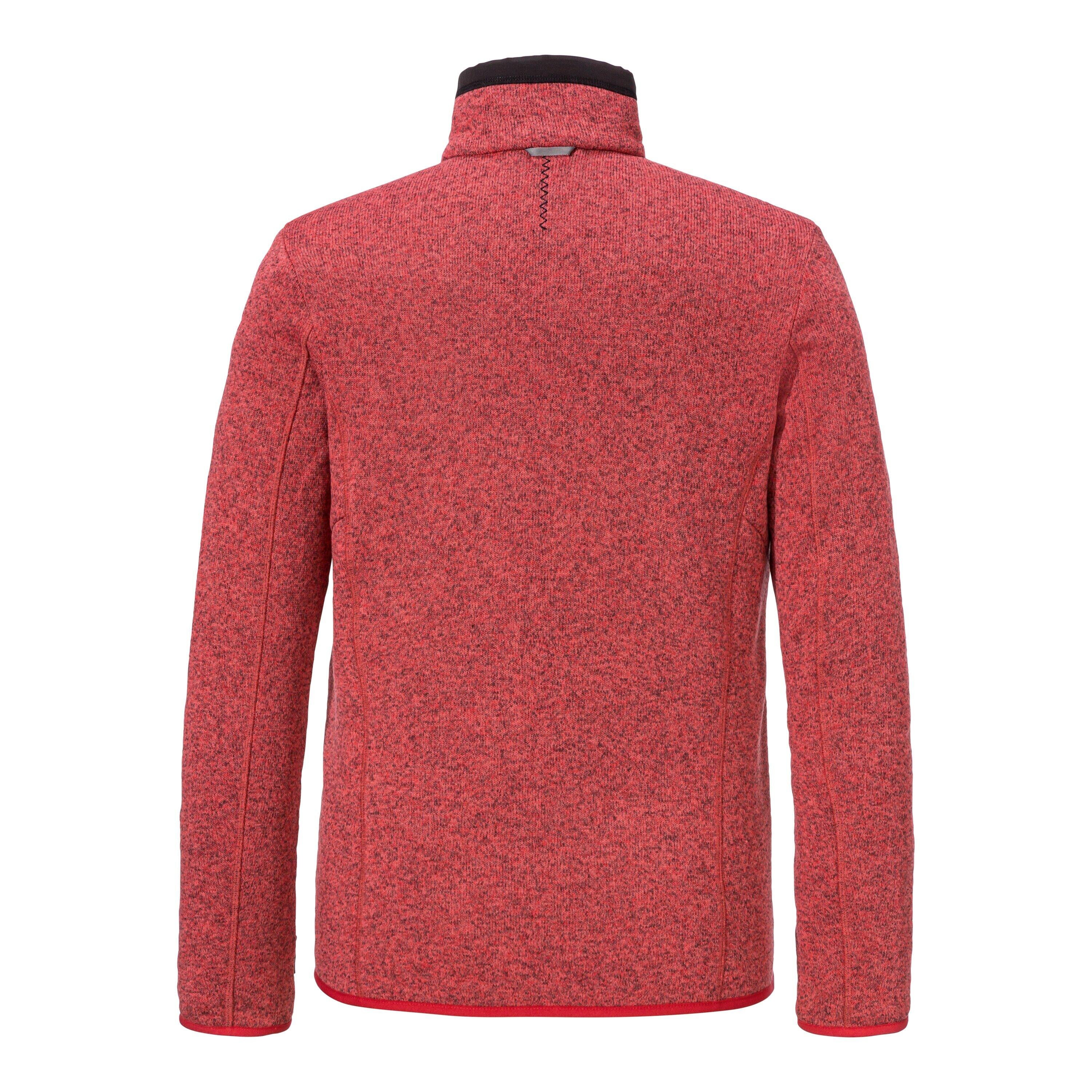 Fleecejacke CIRC YEW meliert - 2675-bakedrose - Rot
