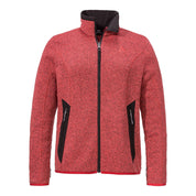 Fleecejacke CIRC YEW meliert - 2675-bakedrose - Rot