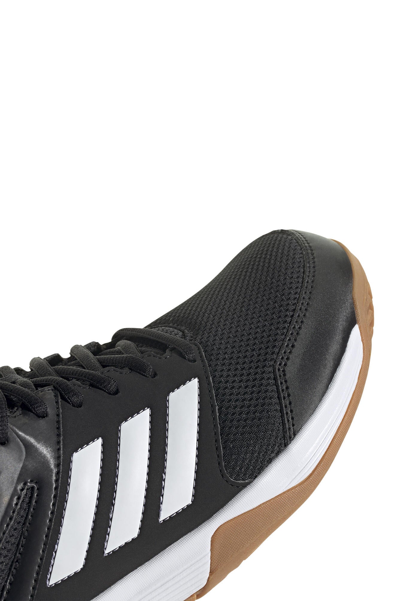 Handballschuhe SPEEDCOURT - CBLACK/FTWWHT/GUM10 - Schwarz