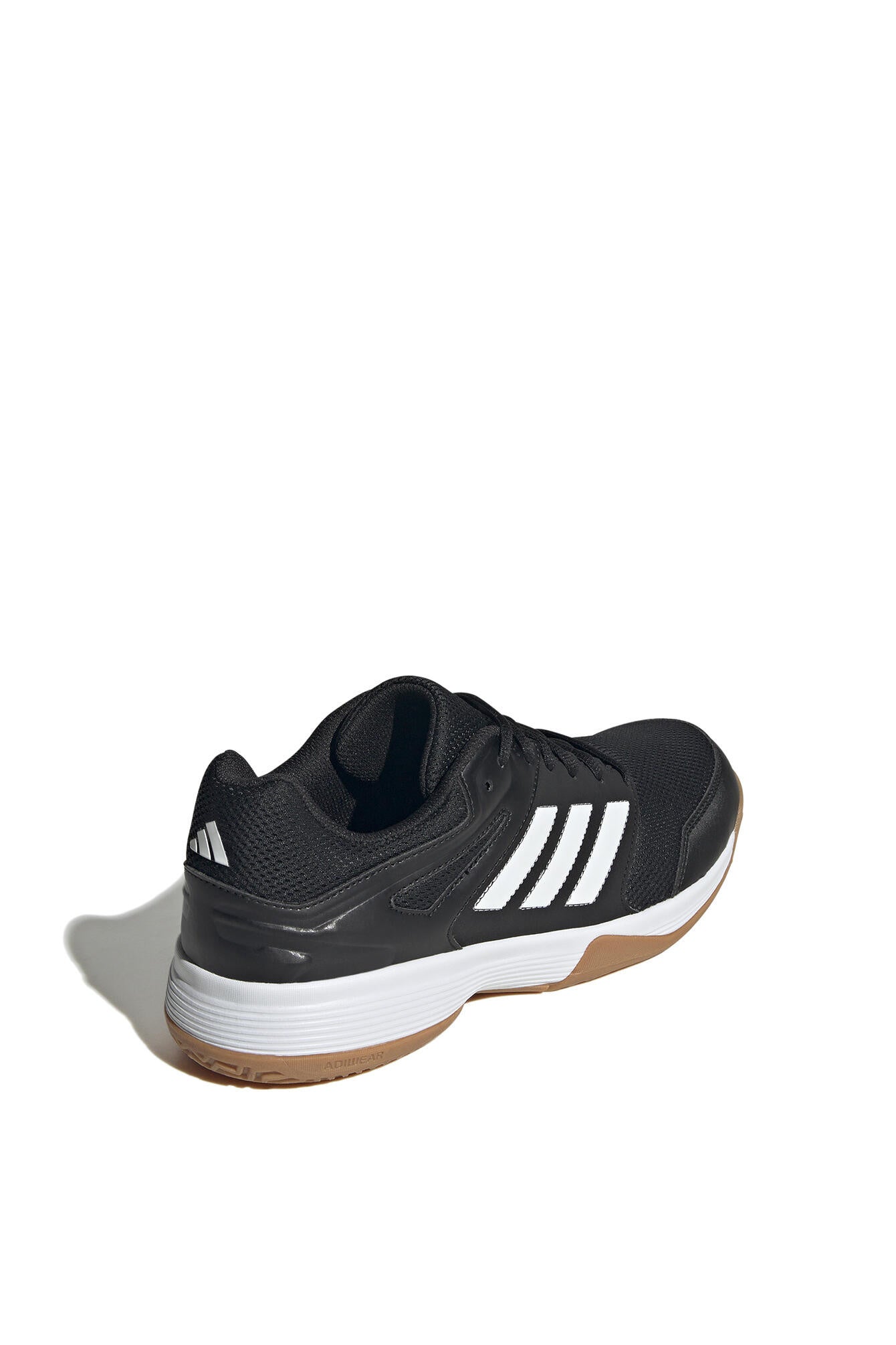 Handballschuhe SPEEDCOURT - CBLACK/FTWWHT/GUM10 - Schwarz