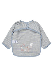 Ärmellätzchen FILOU aus Baumwolle - 318-graublau - Blau