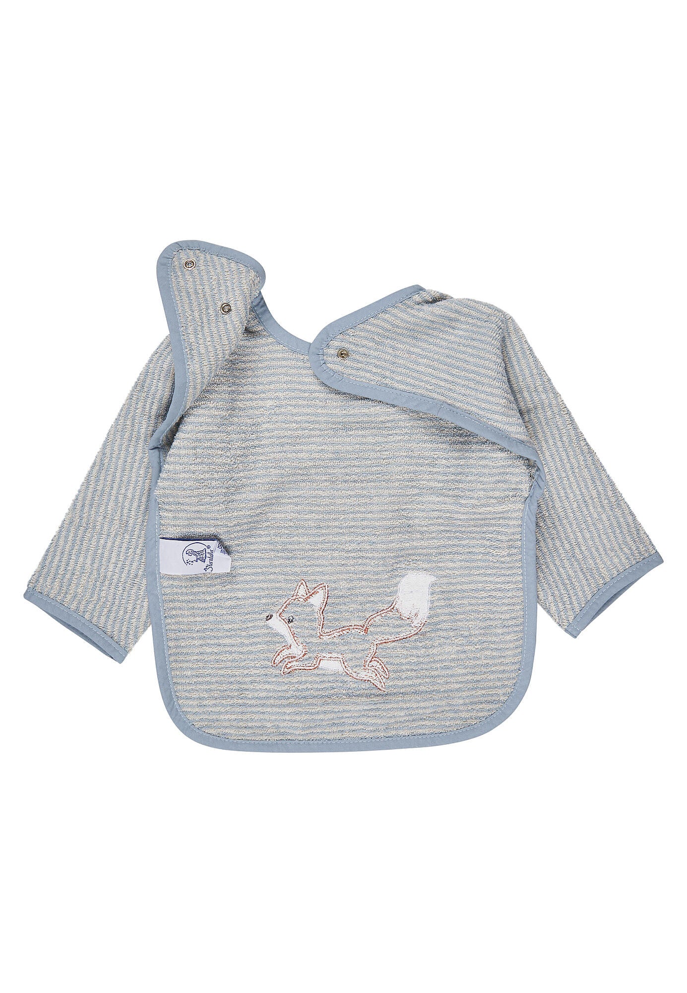 Ärmellätzchen FILOU aus Baumwolle - 318-graublau - Blau