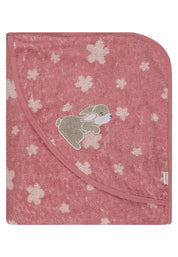 Kapuzenhandtuch HANNI 100x100 - 737-perlrosa - Rosa