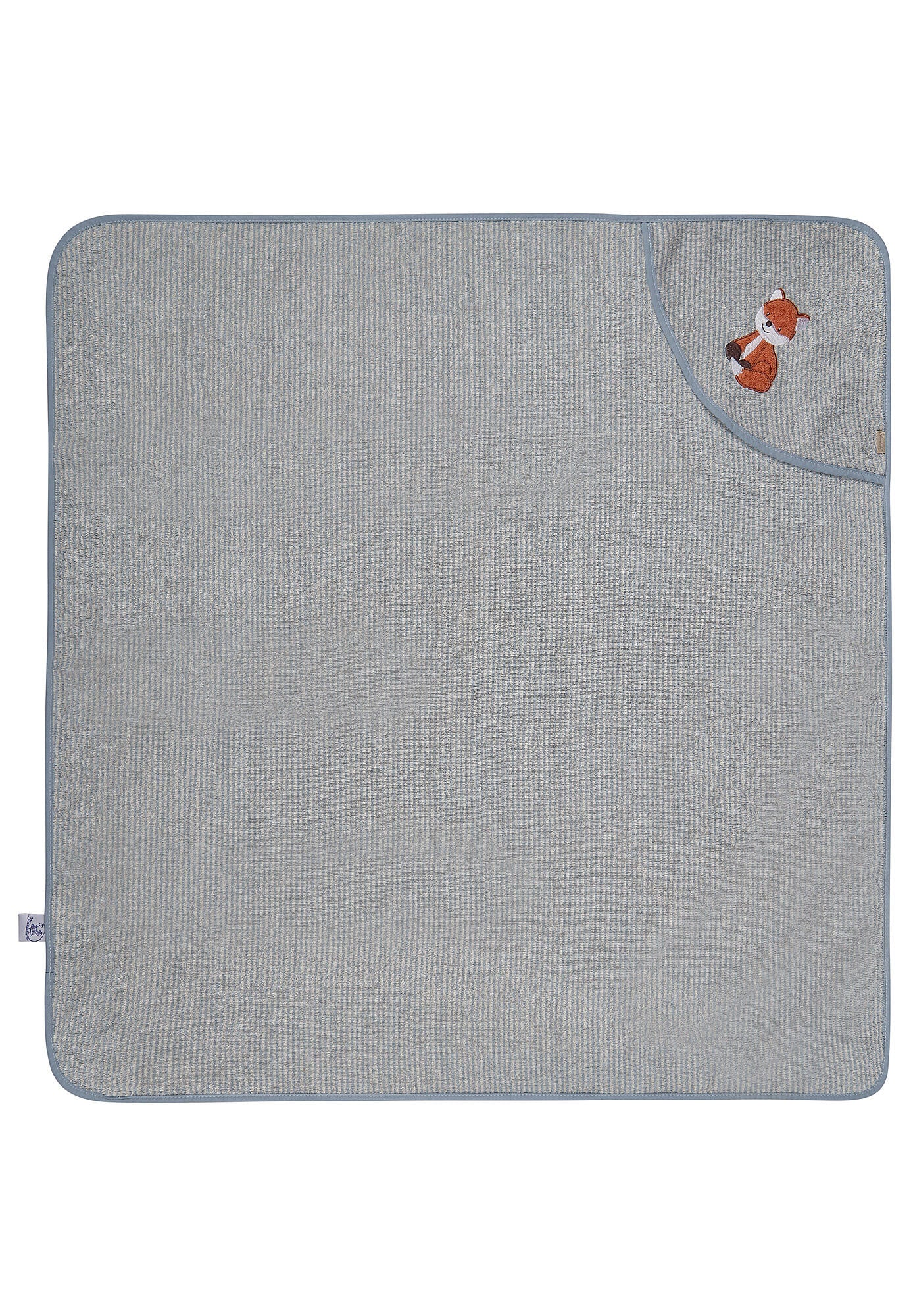 Kapuzenhandtuch FILOU 100x100 - 318-graublau - Blau