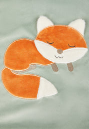 Babydecke FILOU - 518-lichtgrau - Grün