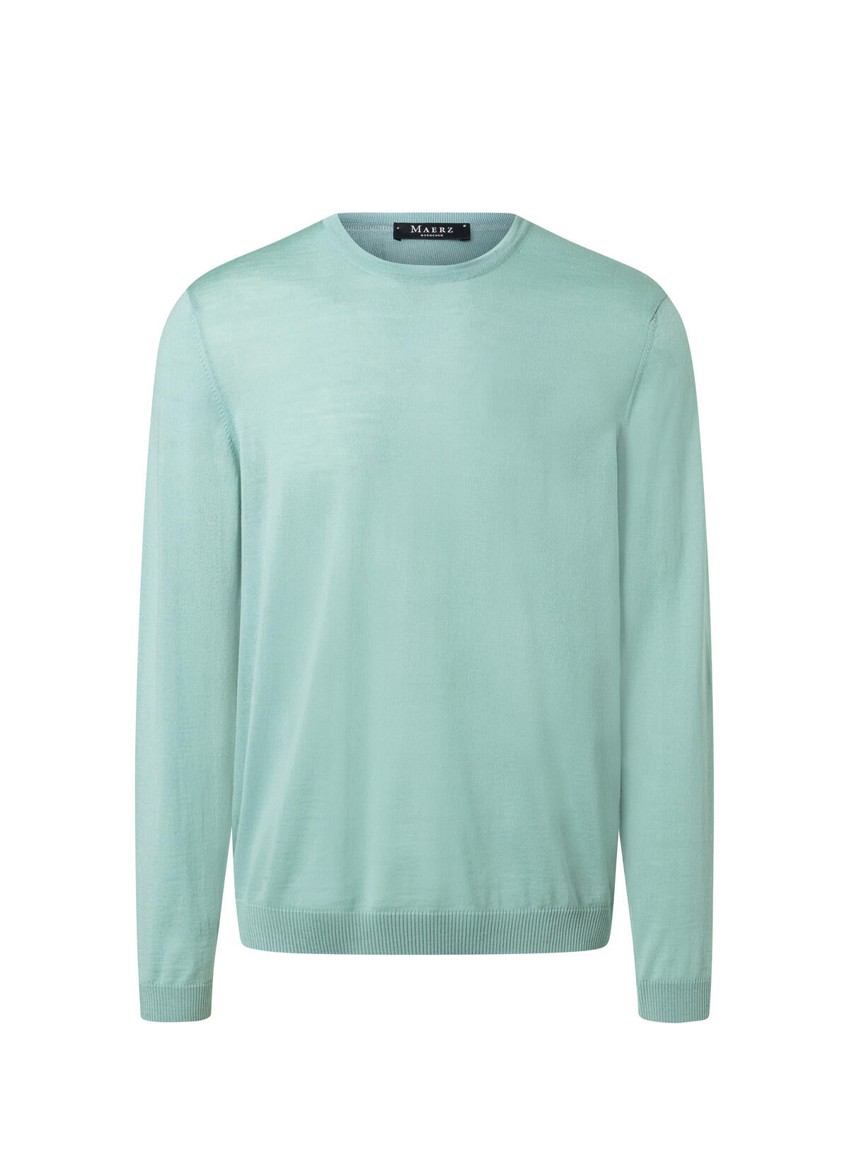 Strickpullover aus Merinowolle - 217 - Türkis