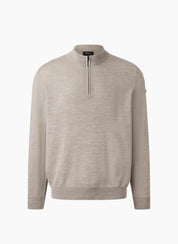 Strickpullover aus Merinowolle - 124 - Beige