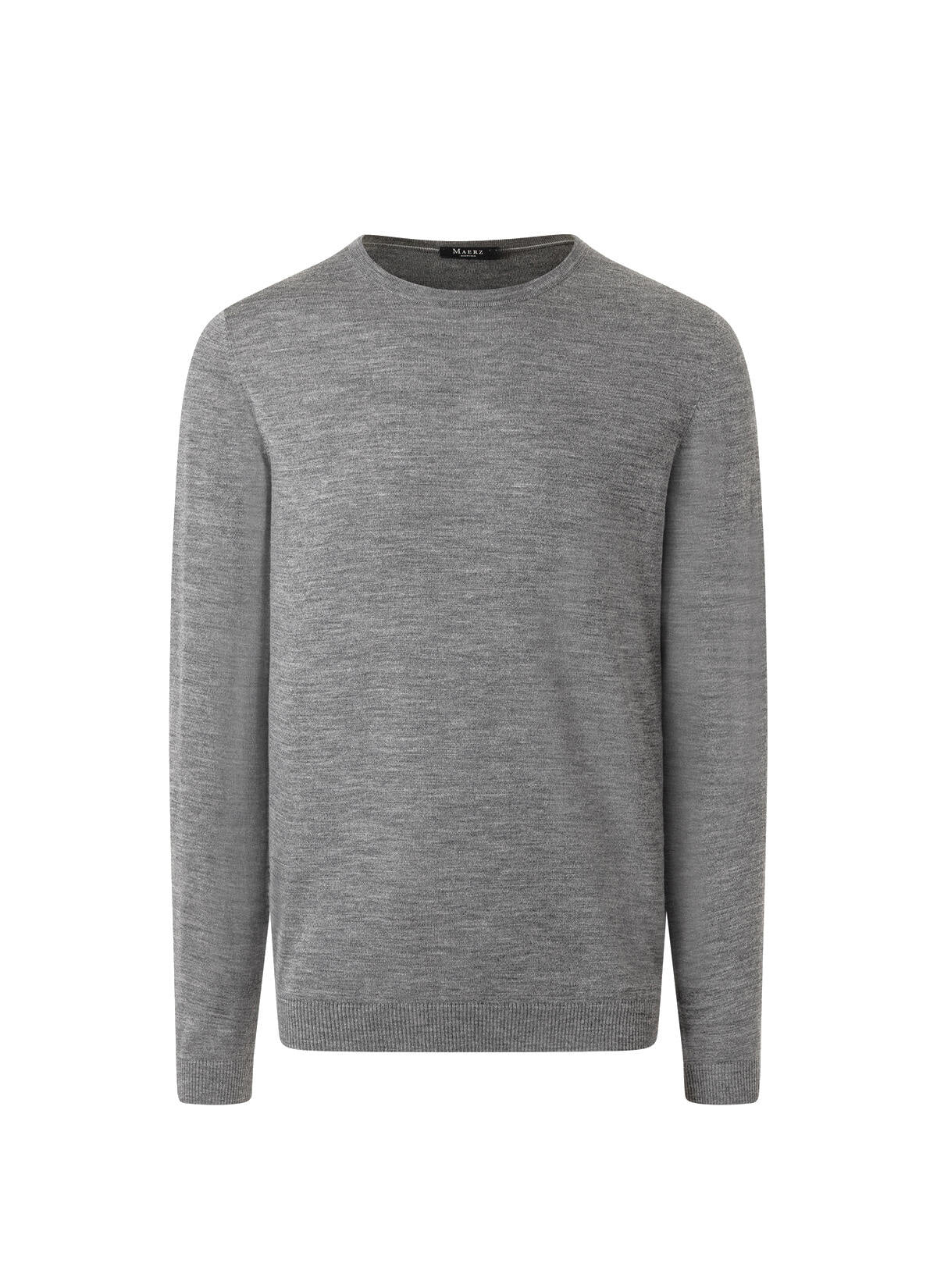 Strickpullover aus Merinowolle - 550 - Grau