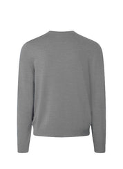 Strickpullover aus Merinowolle - 544 - Grau