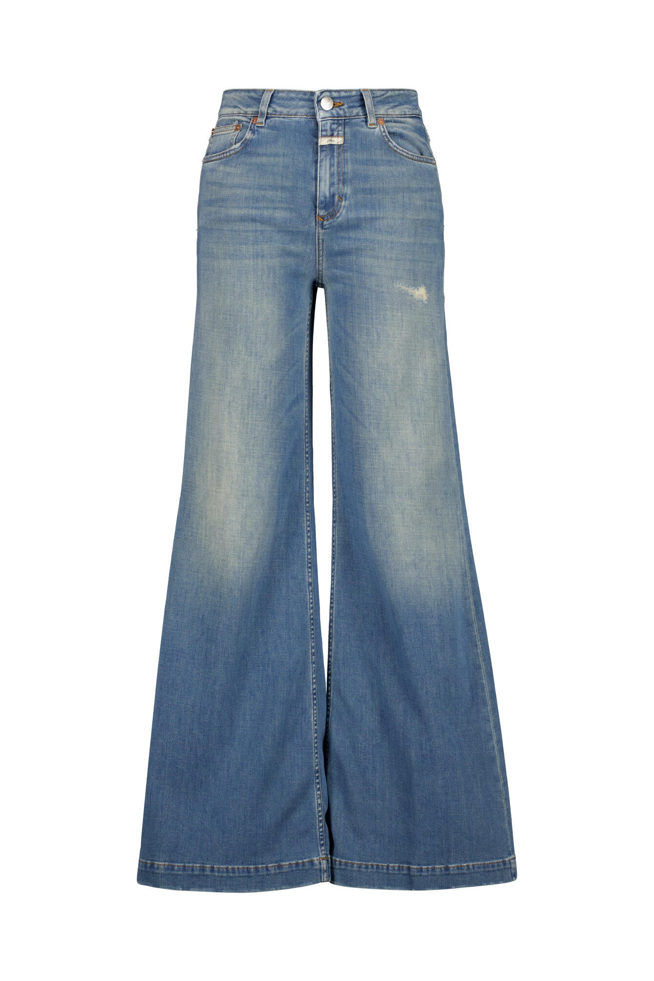 Jeans GLOW UP Wide Leg - MBL - Blau