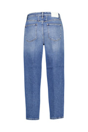 Straight Leg Jeans - MBL - Blau