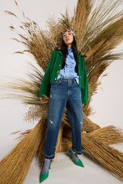 Jeans MILO Straight Leg - DBL - Blau