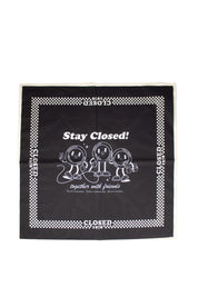 Bandana aus Baumwolle - 100 - Schwarz