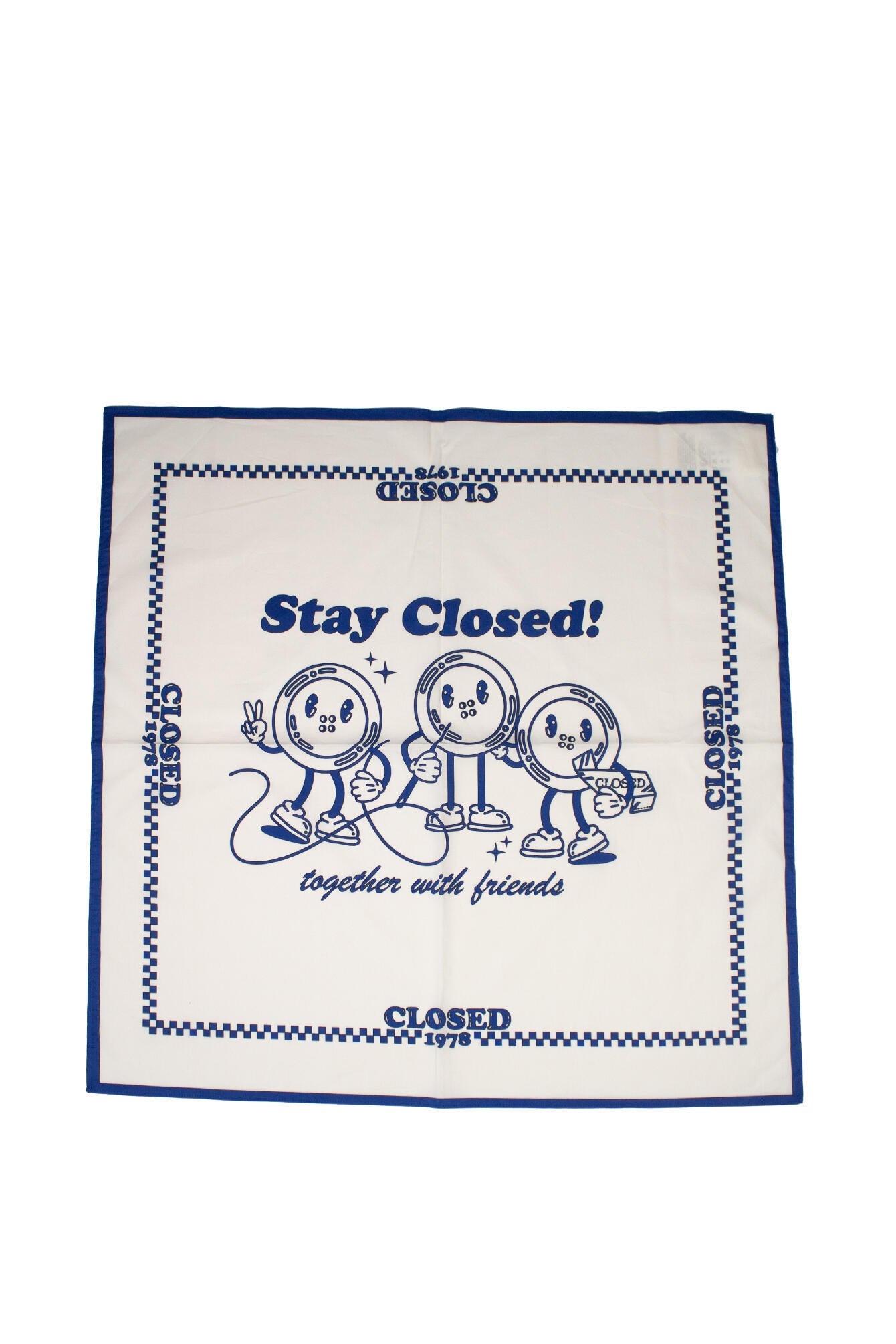 Bandana aus Baumwolle - 218 - Blau