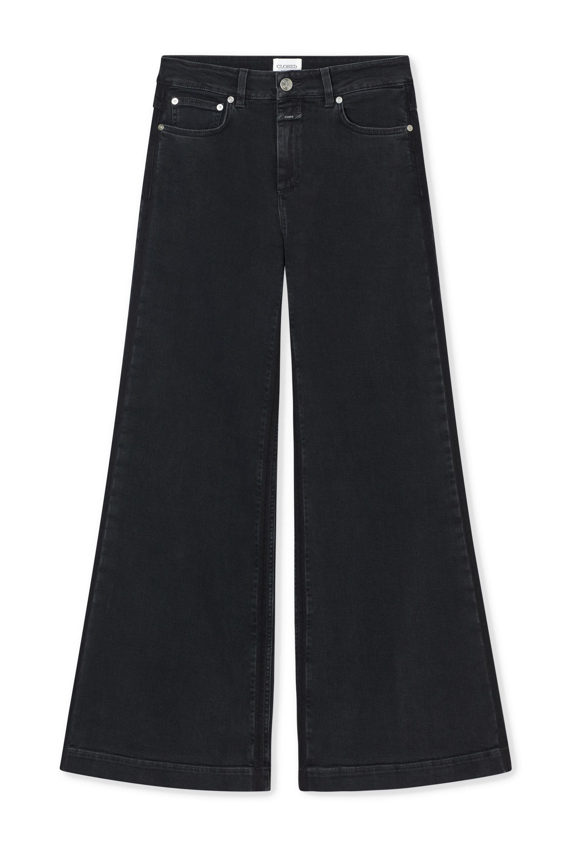 Jeans GLOW UP Wide Leg - 100 - Schwarz
