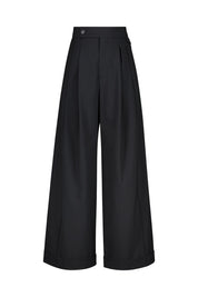 Businesshose HANBURY Wide Leg - 100 - Schwarz