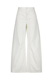 Jeans mit Barrel Fit - 201 - Weiß