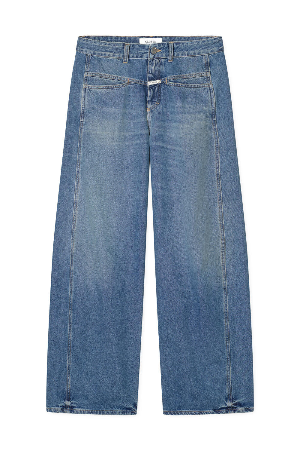 Jeans TORI-X Wide Leg - MBL - Blau