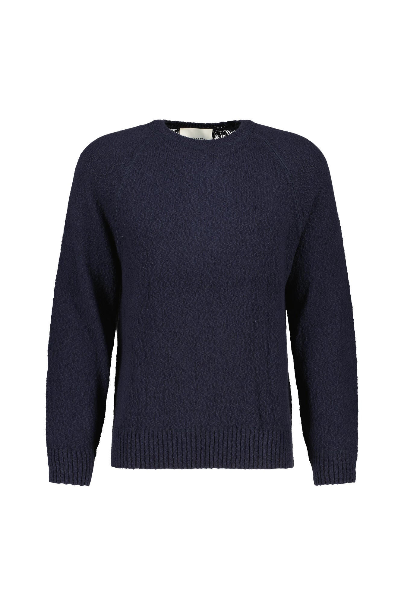 Strickpullover aus Baumwolle - 568 - Blau