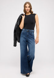 Jeans LIVA Wide Leg - 325-blue used - Blau