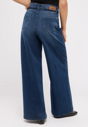 Jeans LIVA Wide Leg - 325-blue used - Blau