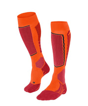 Skisocken Intermediate M - 8288 flash orange - Orange