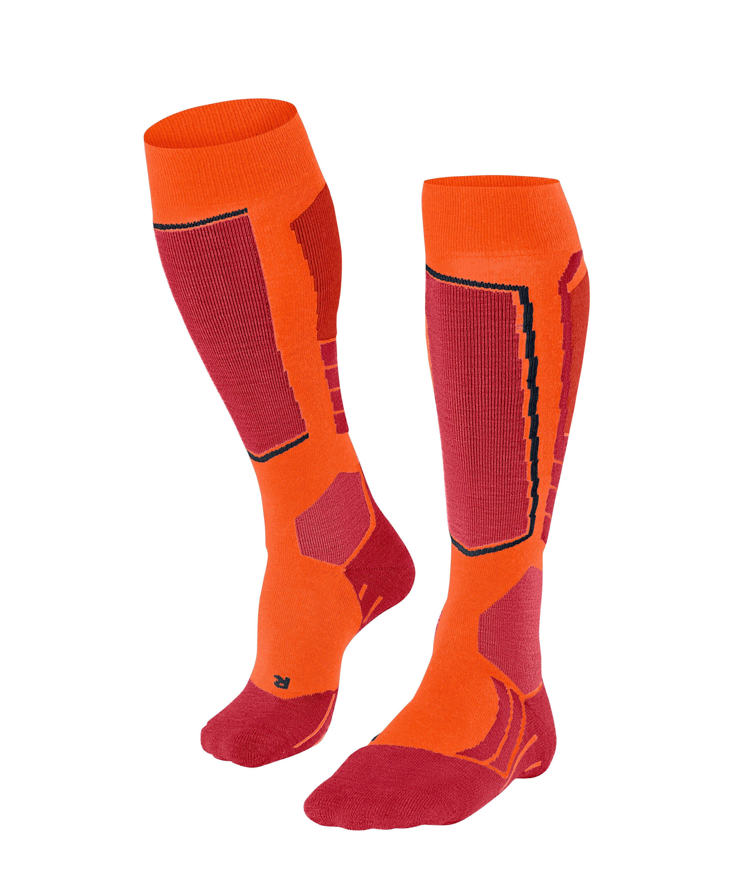 Skisocken Intermediate M - 8288 flash orange - Orange