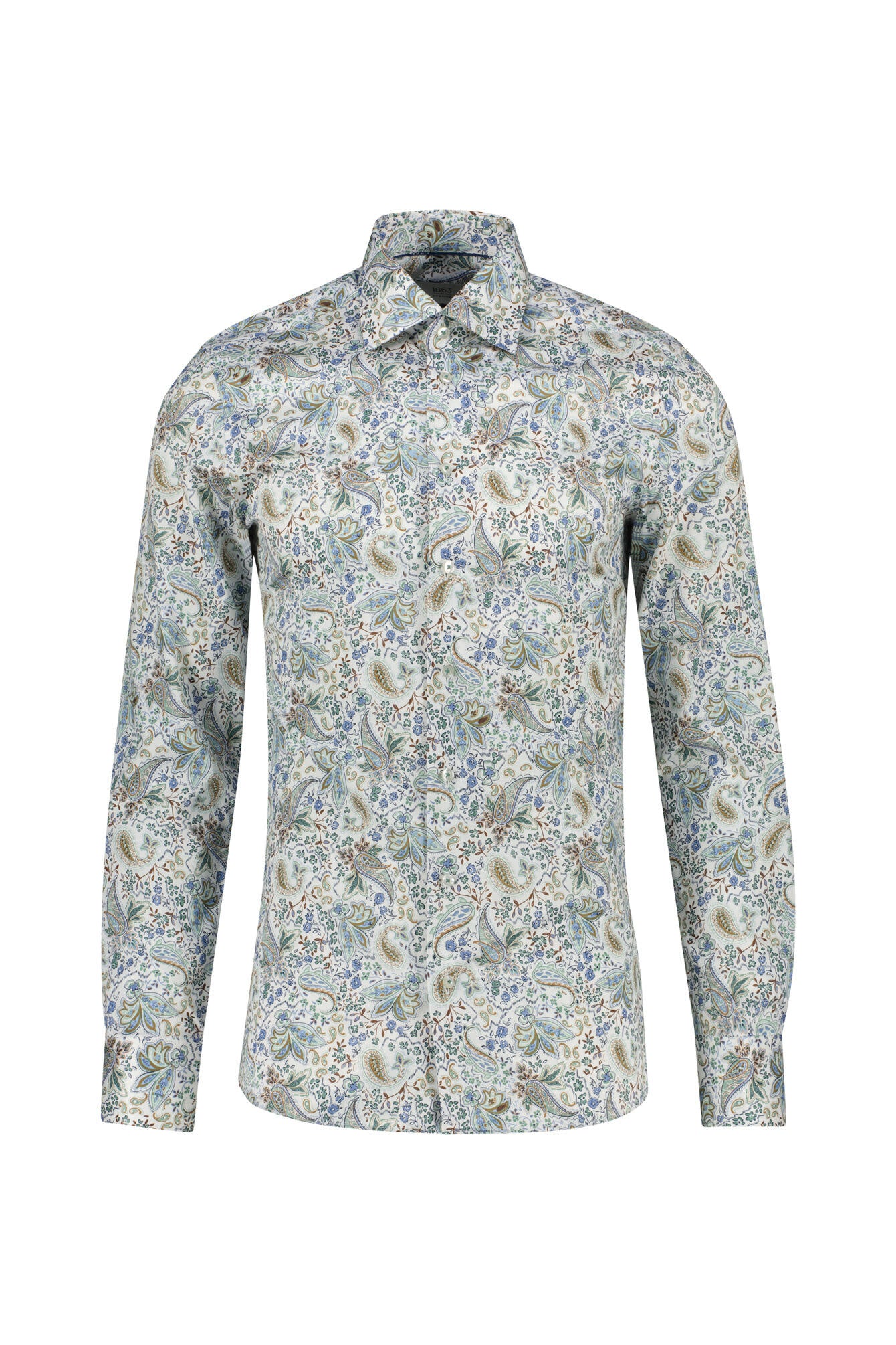 Freizeithemd Slim Fit - 40-hellgrün - Grün