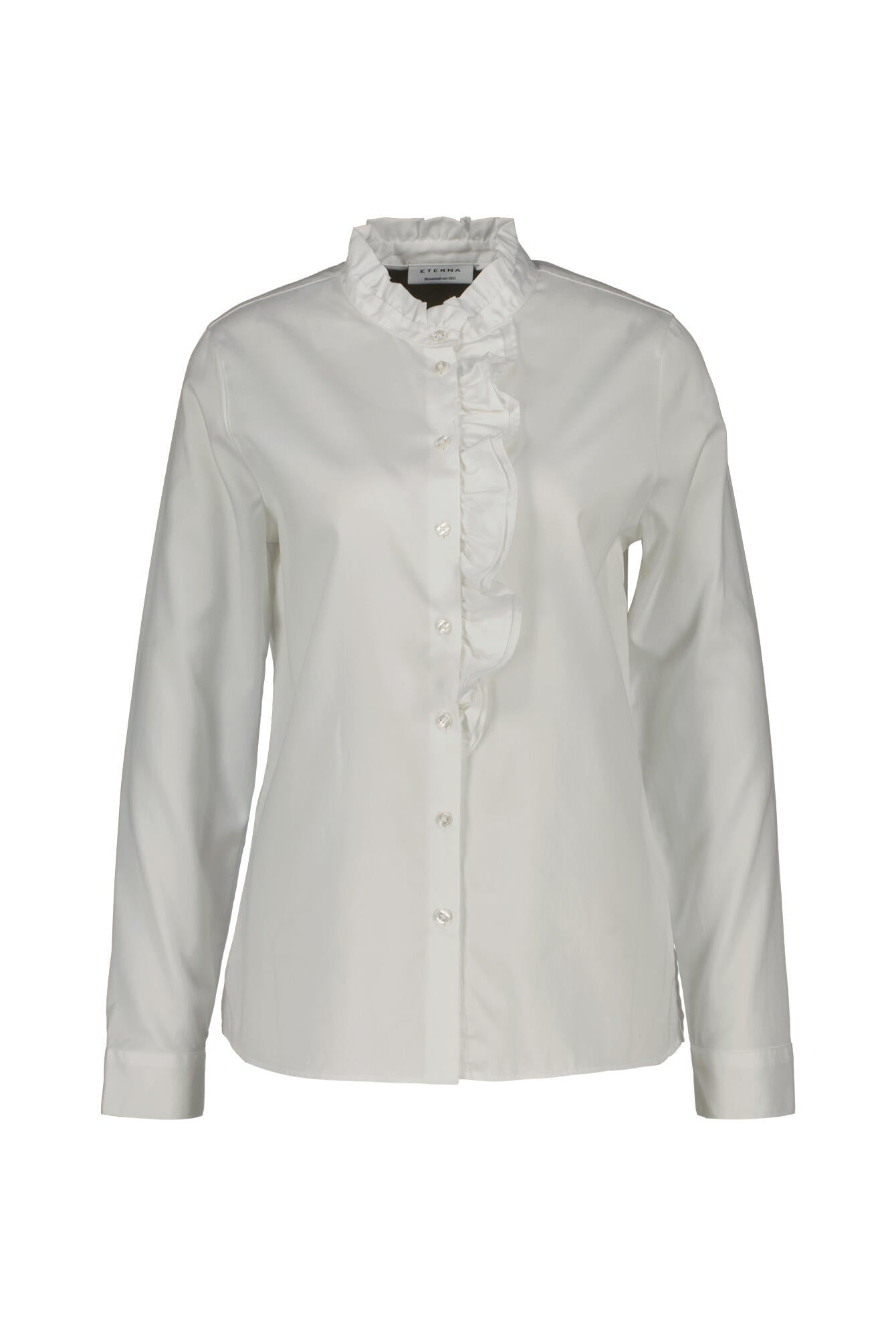 Bluse aus Baumwolle - 02-verschiedene - Weiß