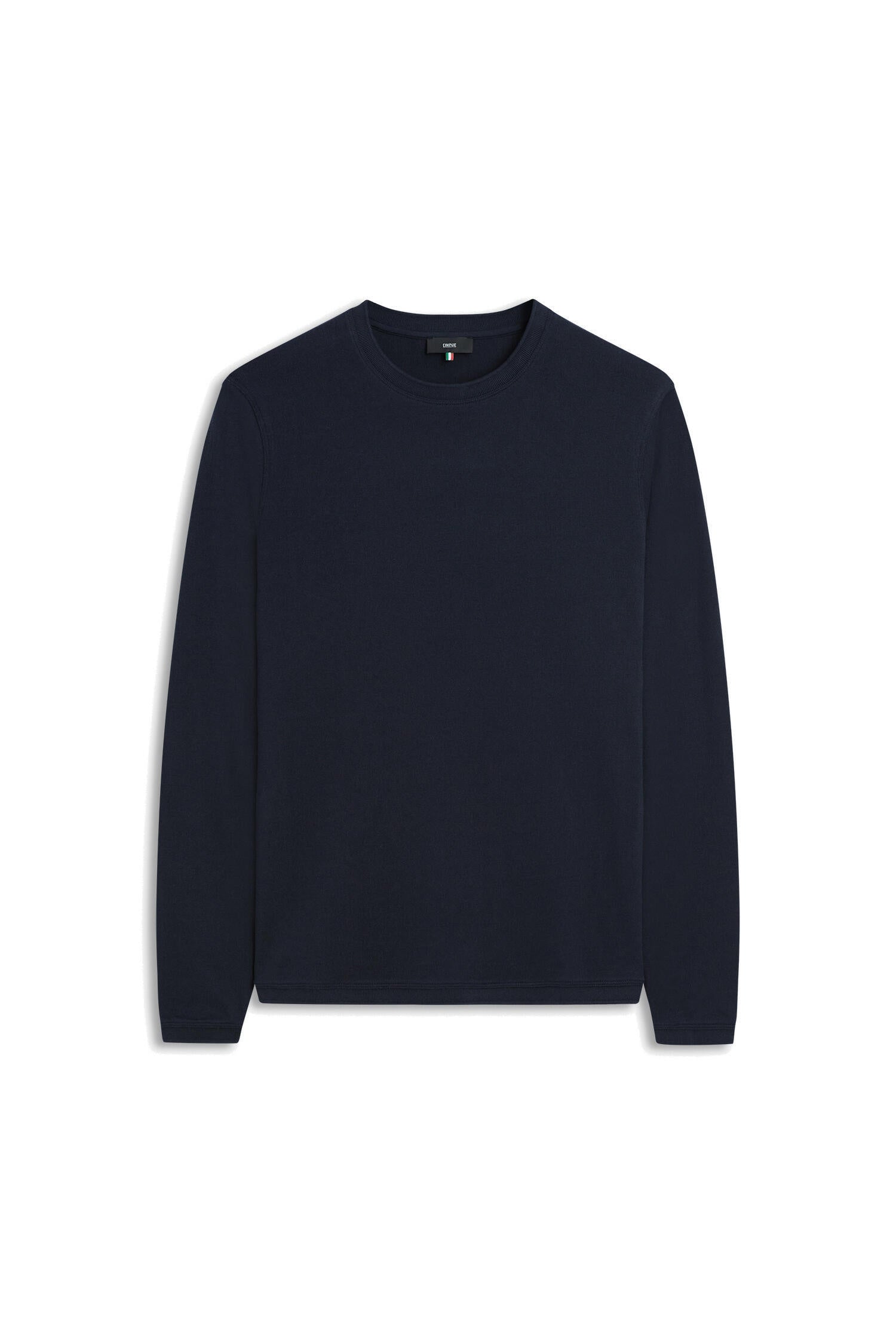 Langarmshirt CIBADI aus Baumwolle - 69-dunkelblau - Blau