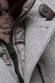 Wollmantel CIARSENAL mit Stehkragen - 92-hellgrau - Grau