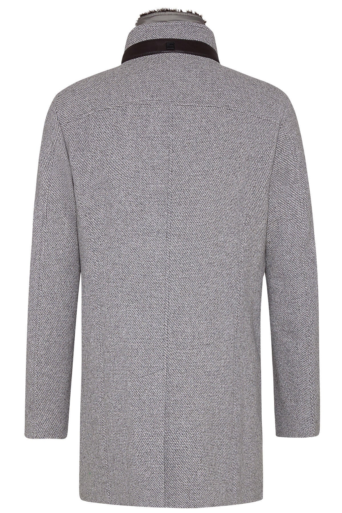 Wollmantel CIARSENAL mit Stehkragen - 92-hellgrau - Grau