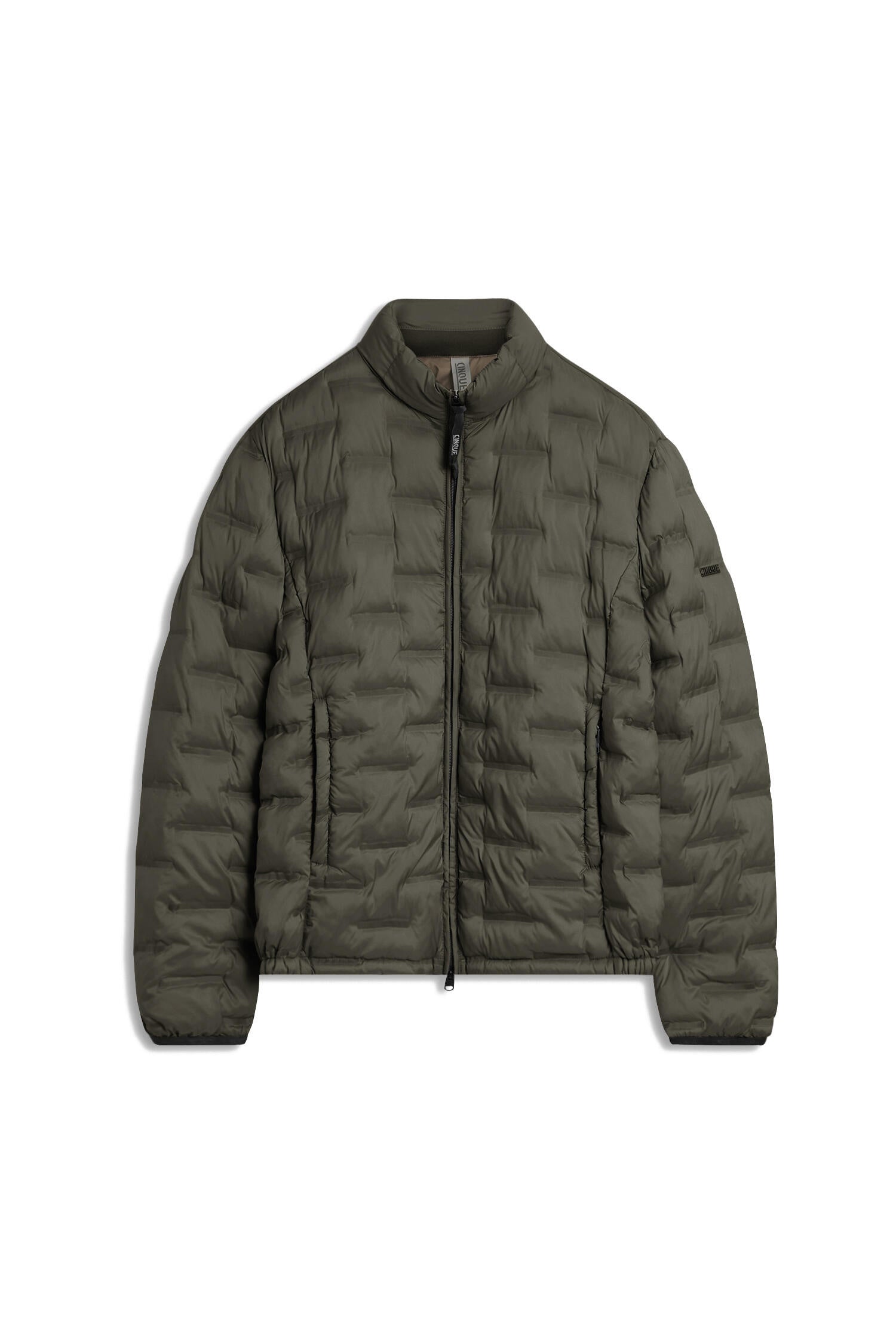 Steppjacke CISURF mit Stehkragen - 89-dunkelgrUEn - Grün