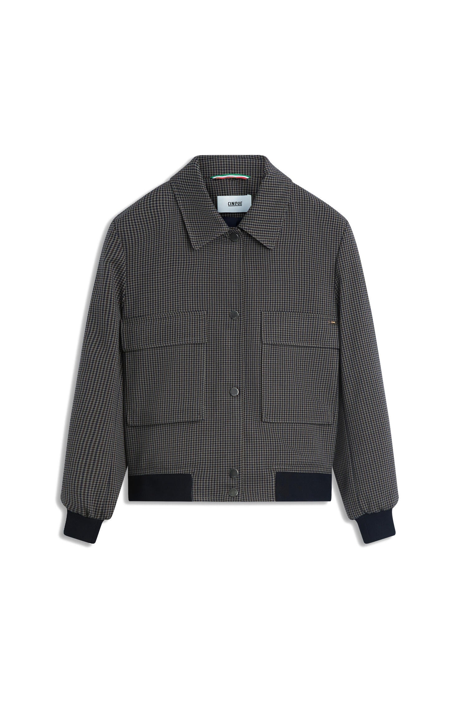 Blazerjacke BROOKLYN Regular Fit - 75-multicolor - Grau