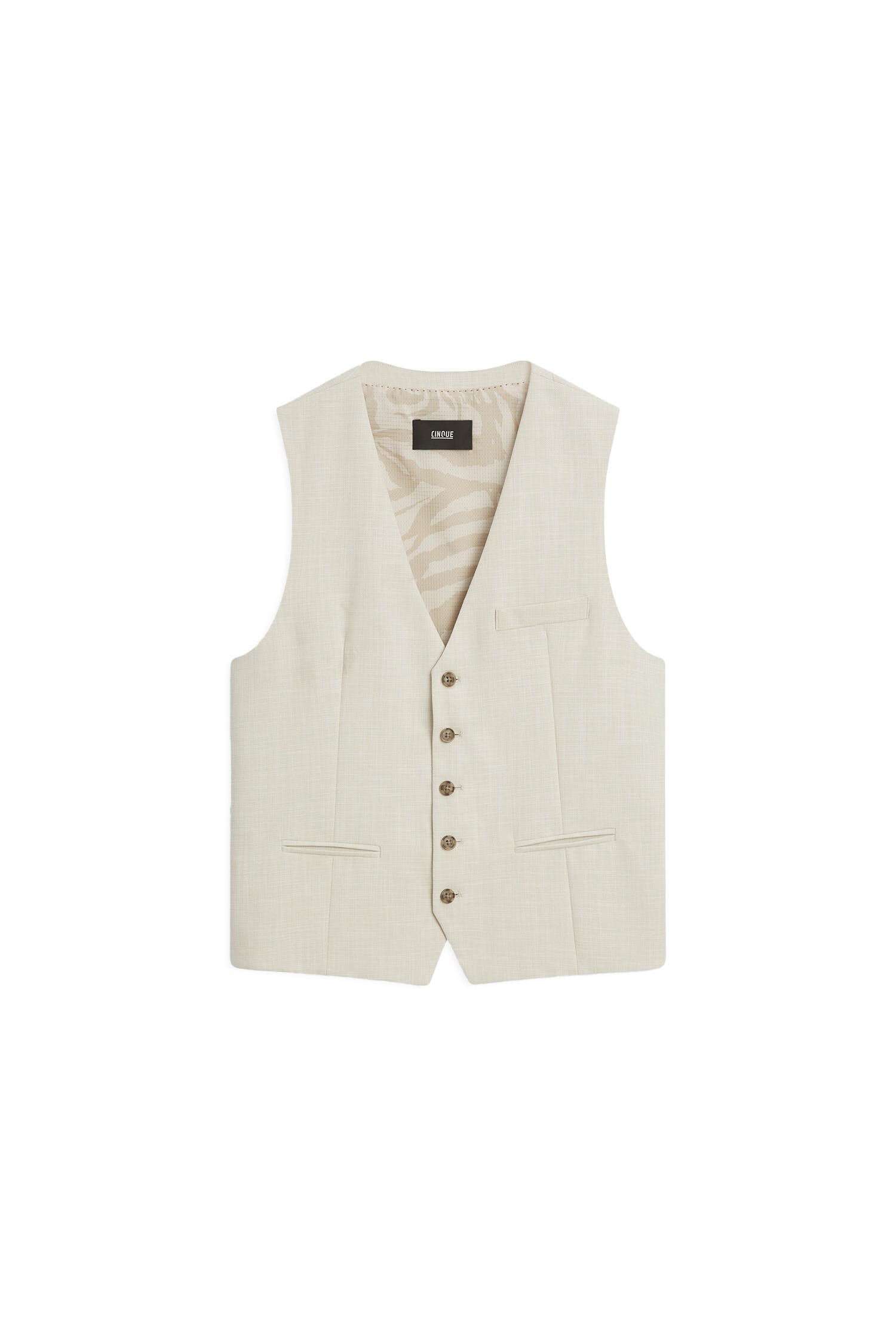 Anzugweste CIVITRA Regular Fit - 23-braun - Beige