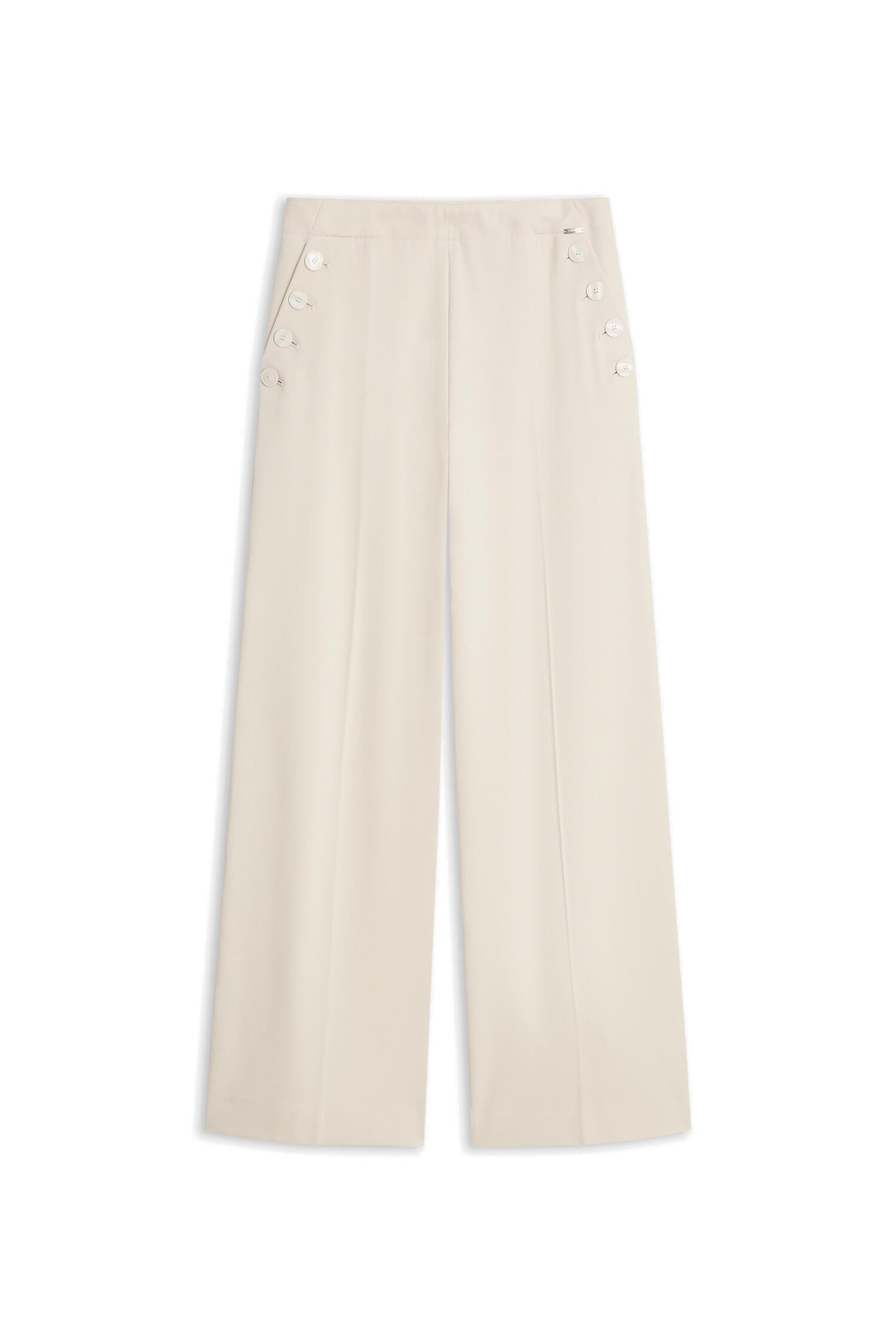 Marlenehose CIHELP Relaxed Fit - 10-hellbeige - Creme