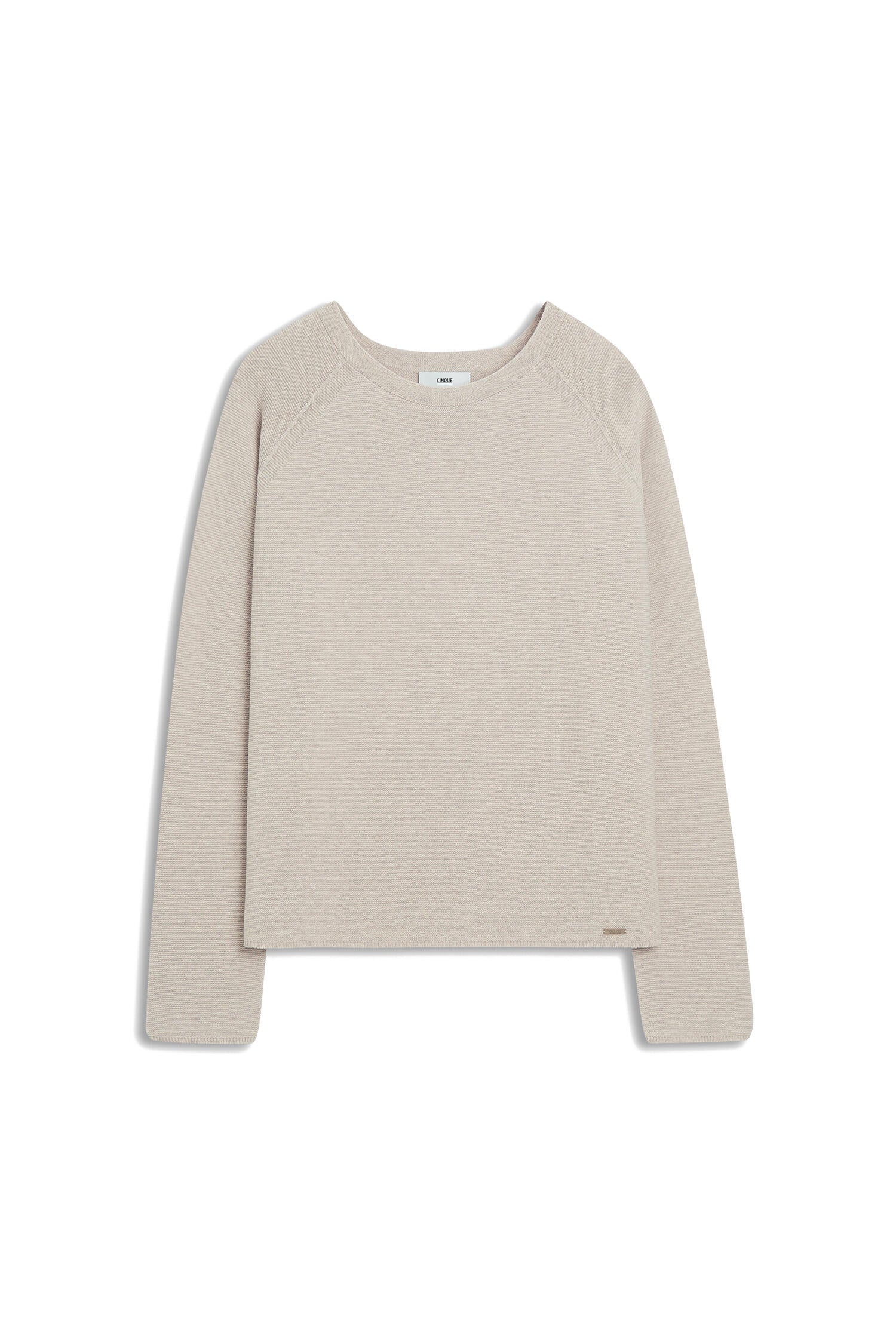 Strickpullover CIELLA aus Baumwolle - 11-hellbeige - Beige