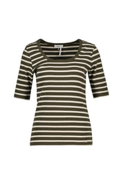 T-Shirt CIRILARO aus Baumwolle - 87-dunkelgrUEn - Grün