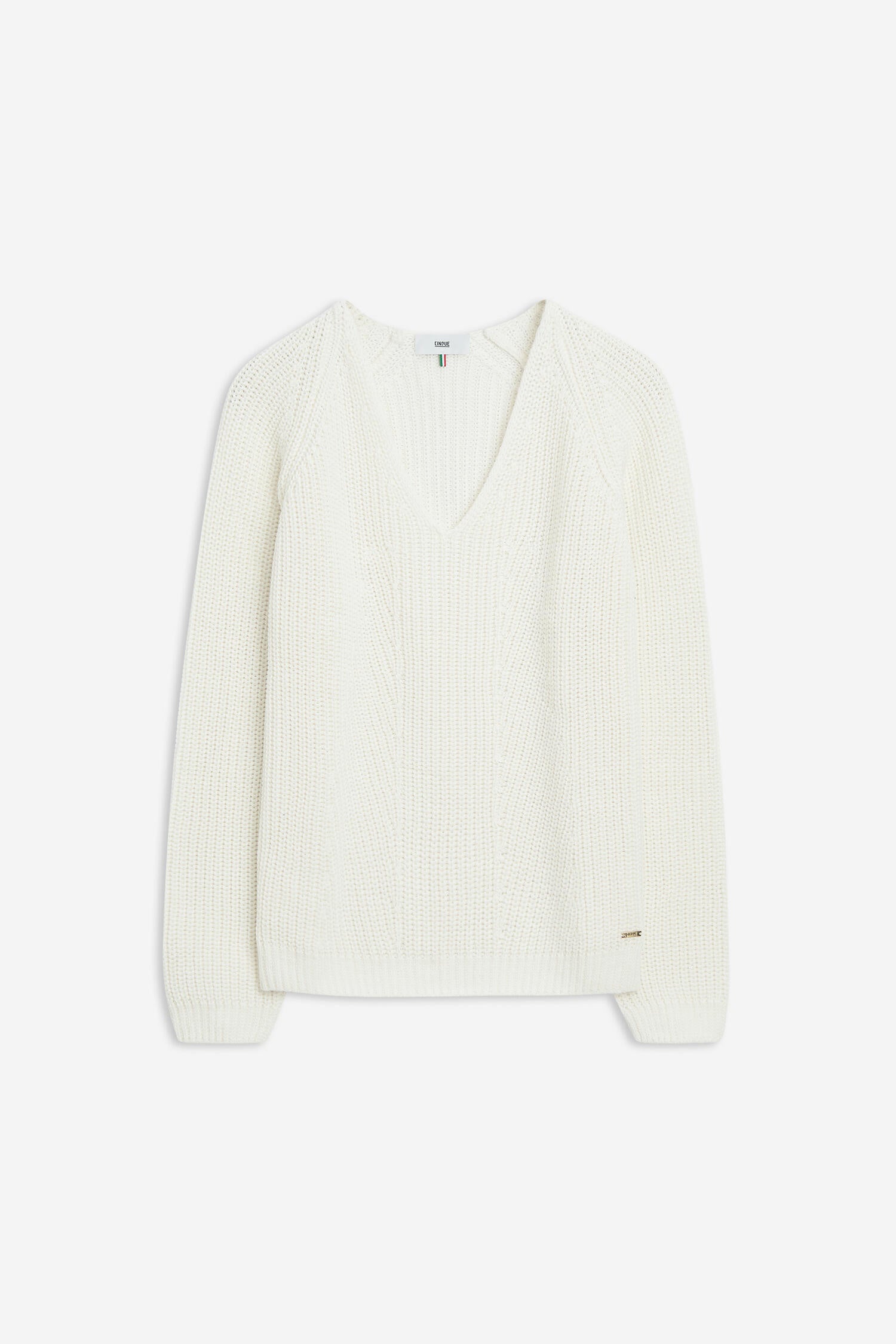 Stricksweatshirt CIALLICO - 02-weiSS - Weiß