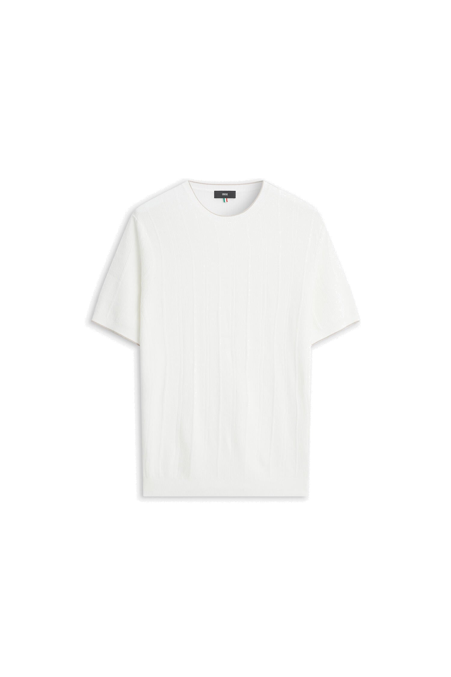 T-Shirt CIGION aus Viskosemix - 02-weiSS - Weiß