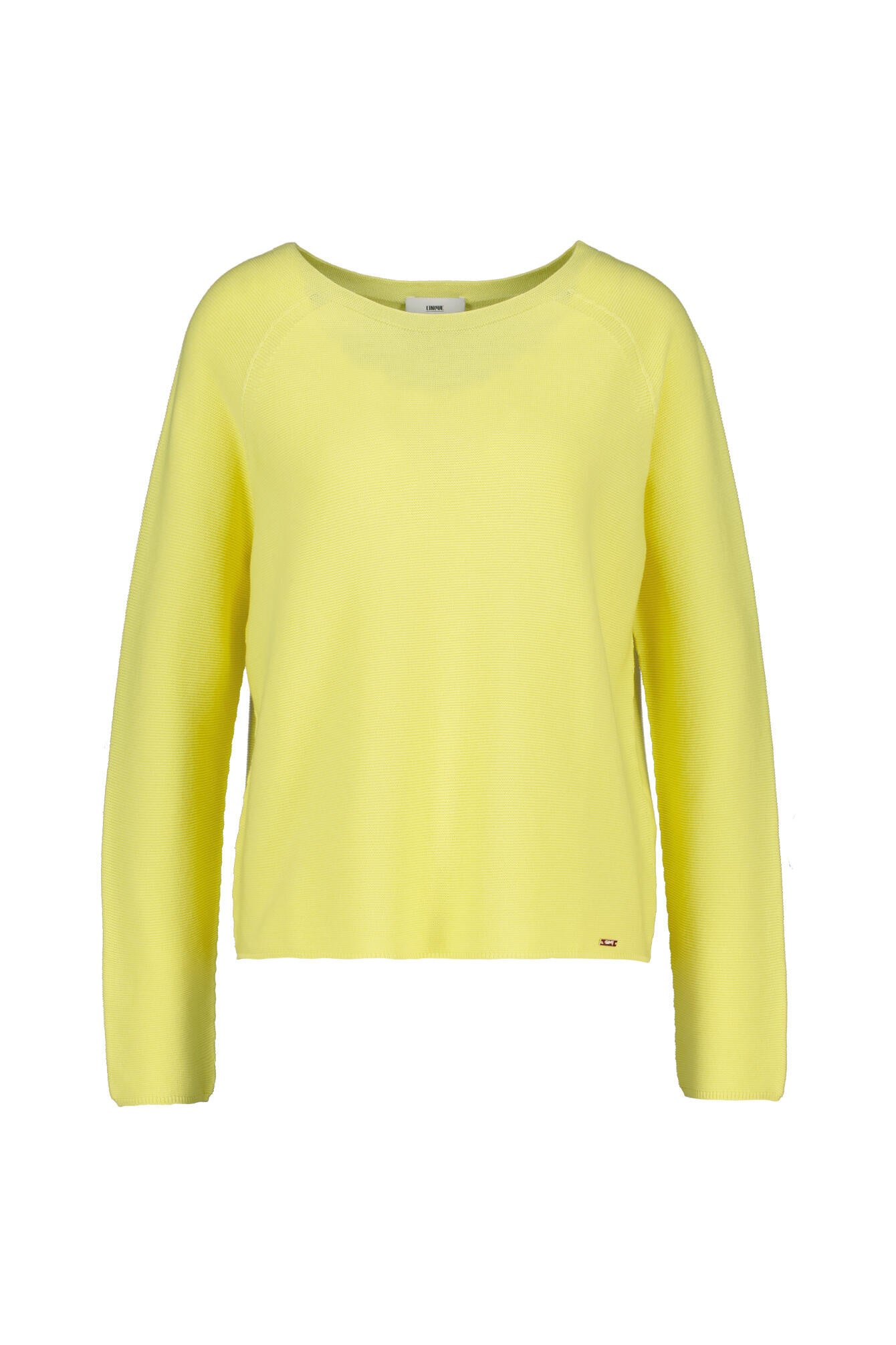 Strickpullover CIELLA aus Baumwolle - 31-hellgelb - Gelb