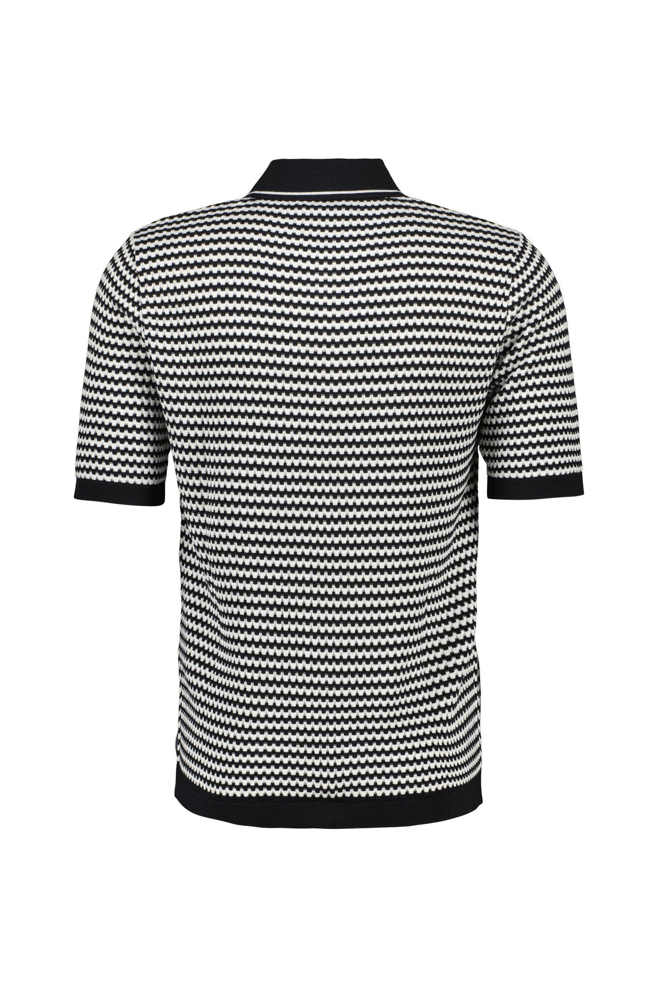 Strickpoloshirt CIFLAVIEN aus Baumwollmix - 69-dunkelblau - Blau