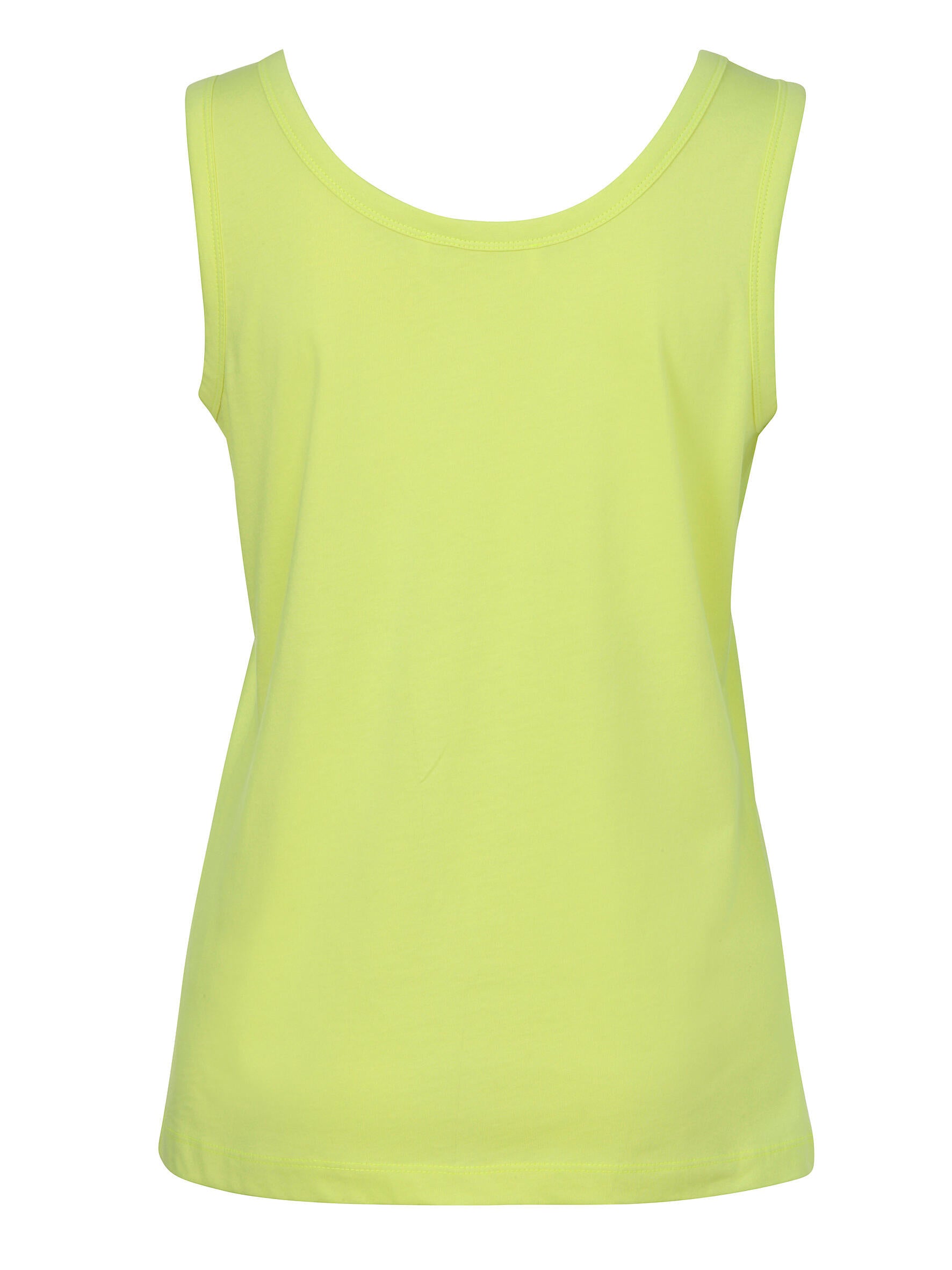 Top aus Baumwolle - 474-lime - Gelb