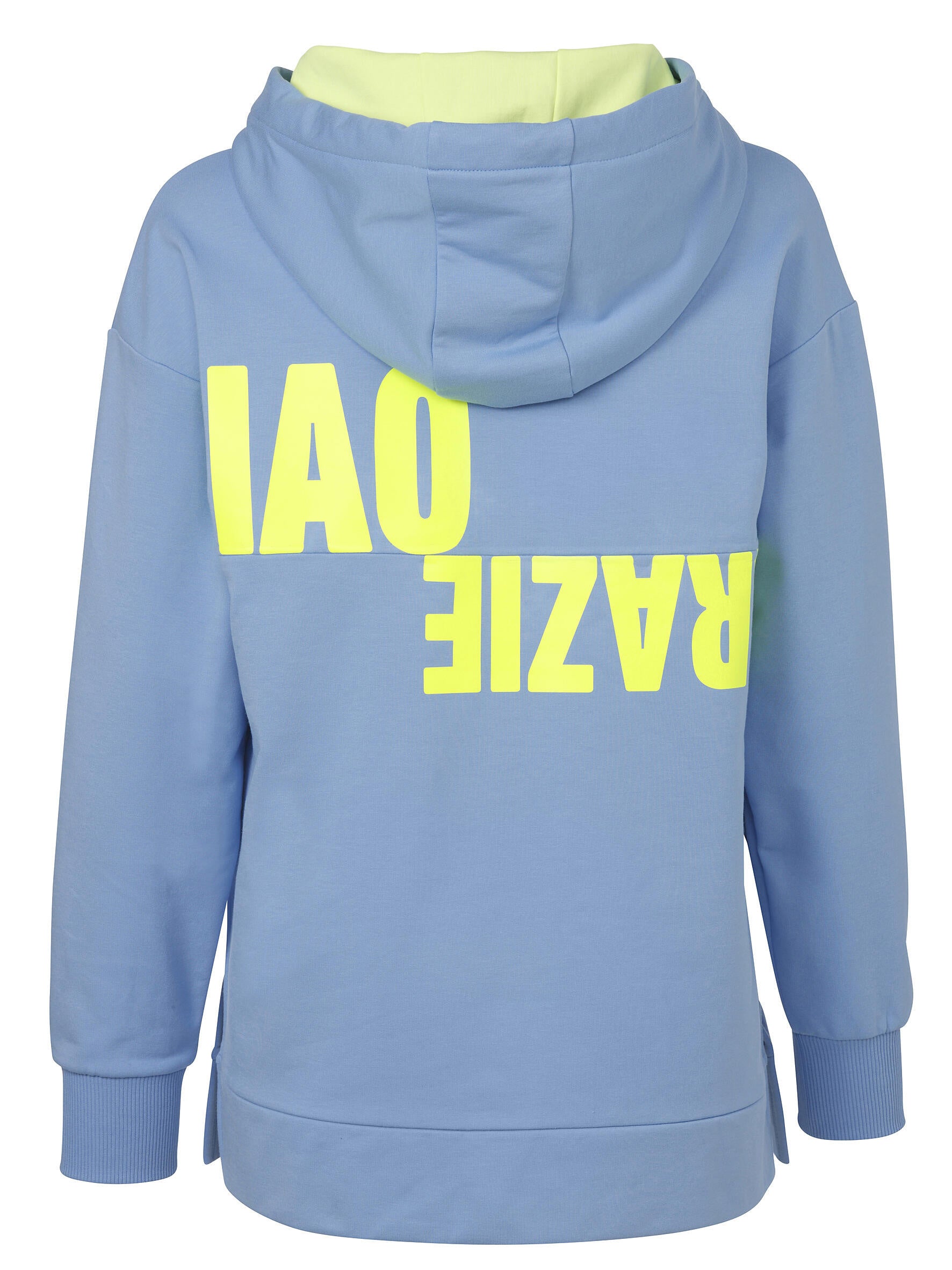 Sweathoodie aus Baumwolle - 864474-sky blue / lime - Blau