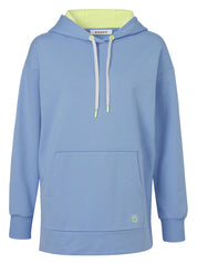 Sweathoodie aus Baumwolle - 864474-sky blue / lime - Blau